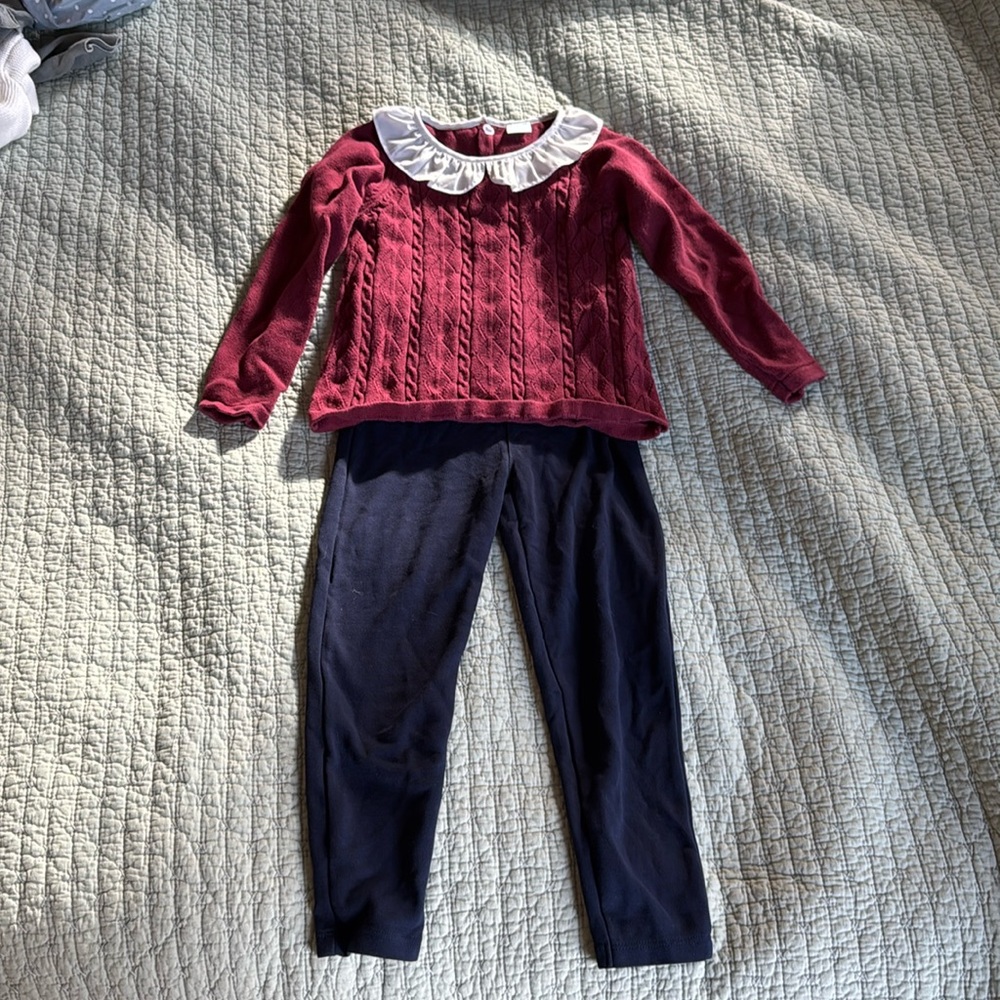 Edgehill set for girls 3T runs a little big, no stains or rips